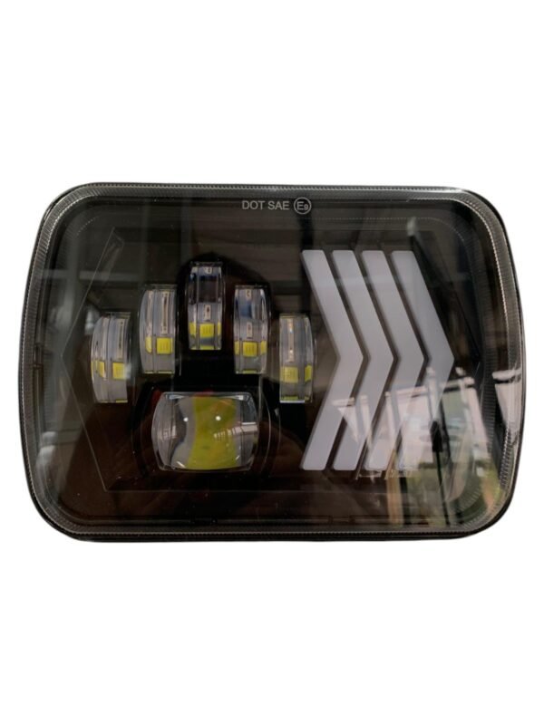 faro rectangular dercho 4flechas